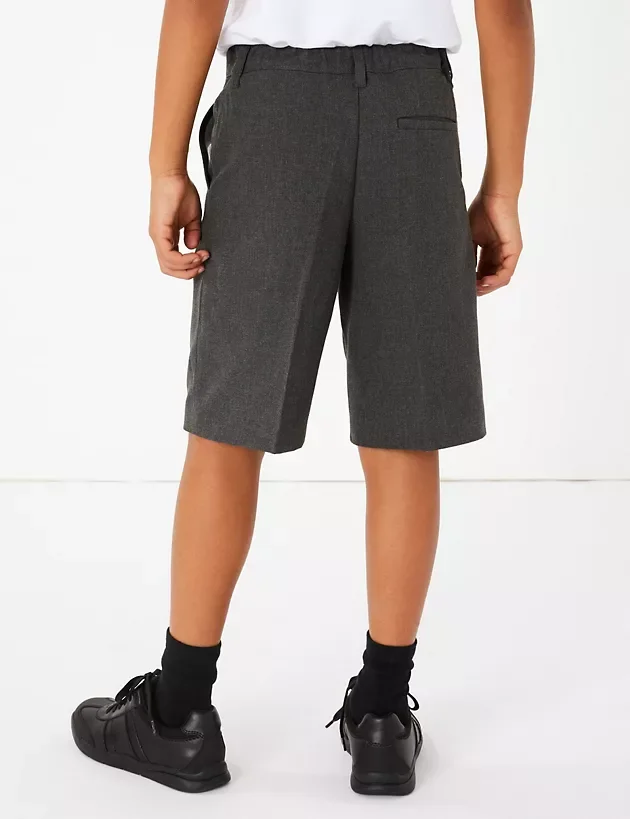 Wholesale Custom Design Uk Style Kids Shorts Primary School Uniform Boys Khaki Short Pant