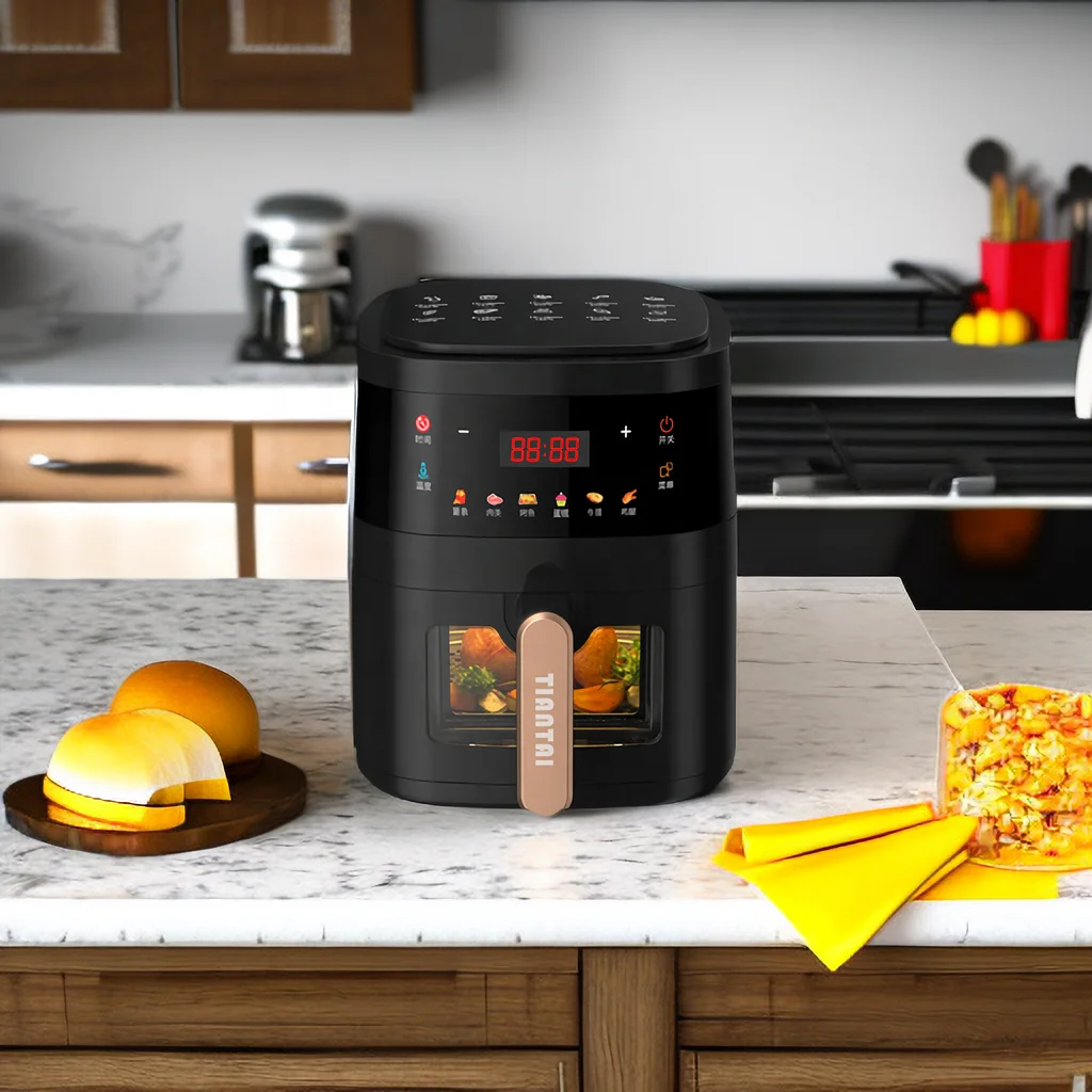 Smart Kitchen Appliances Air Deep Fryer Electric Oven Toaster Lcd Display Fryer Freidora De Aire Nin Ja Air Fryer