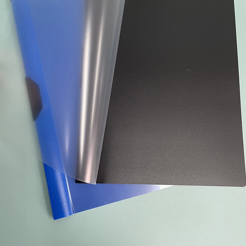 Cheap Price Colorful PP Folder Side Clip Folder Plastic Report File Folder with Swing Clip