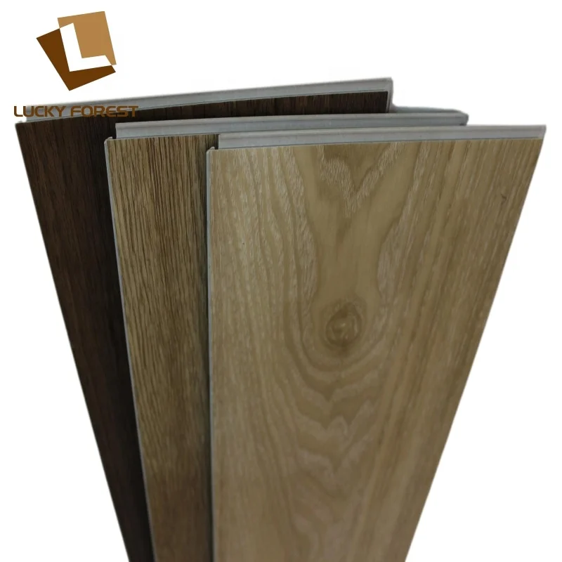 Waterproof Click-Lock SPC Stone Polymer Composite PVC Flooring Waterproof Laminate/Laminated Wooden Vinyl Flooring