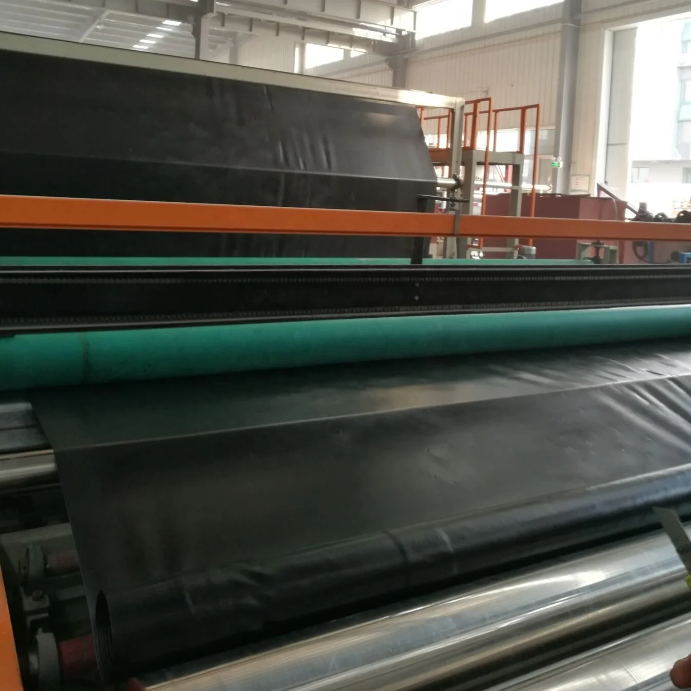 Rubber coiled EPDM sheet rolls for roofing waterproofing EPDM