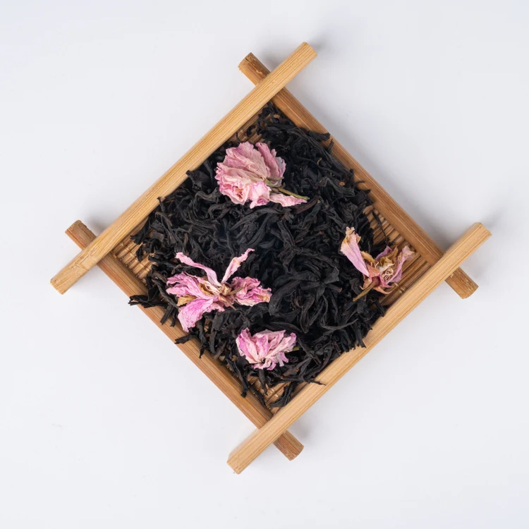 High Quality Organic Rose Black Tea Bags Chinese Herbal Support Premium Tea Bag