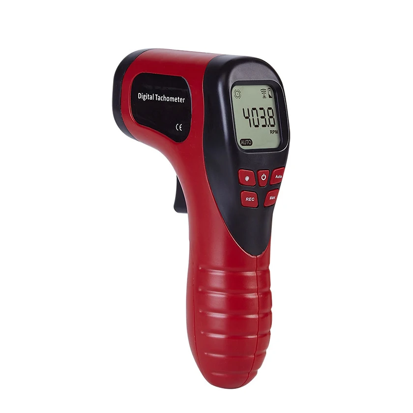 Handheld Motor Tachometer for Automatic and Manual Measurement