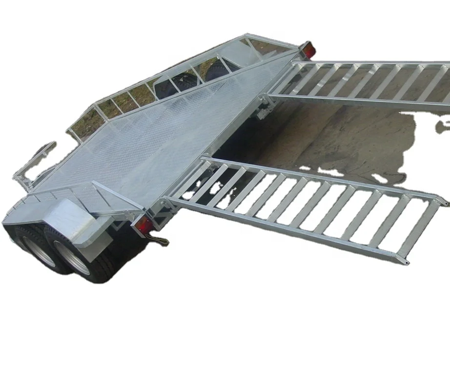 Factory supply Galvanized steel heavy duty Car carrier trailer CCT010B