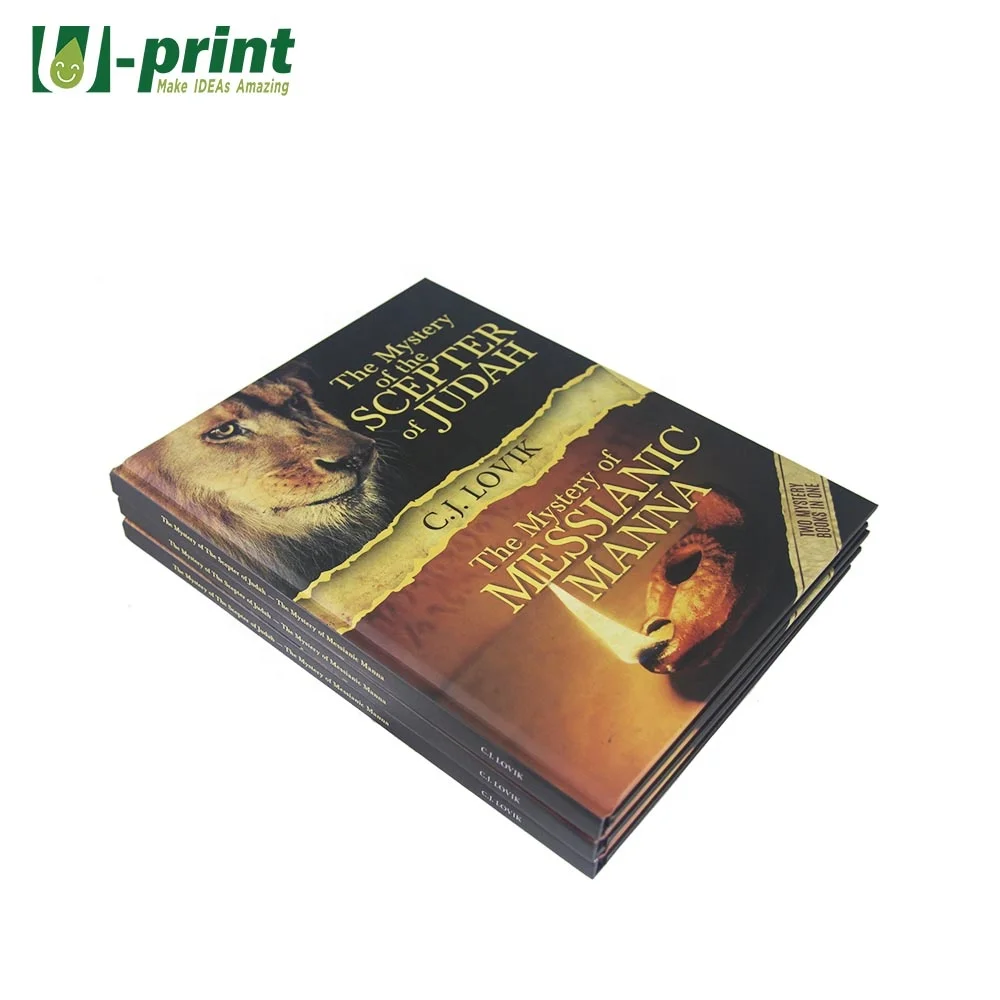 Custom Design Hardcover Books Collector Hard Cover Self Publishing Book Printing Service