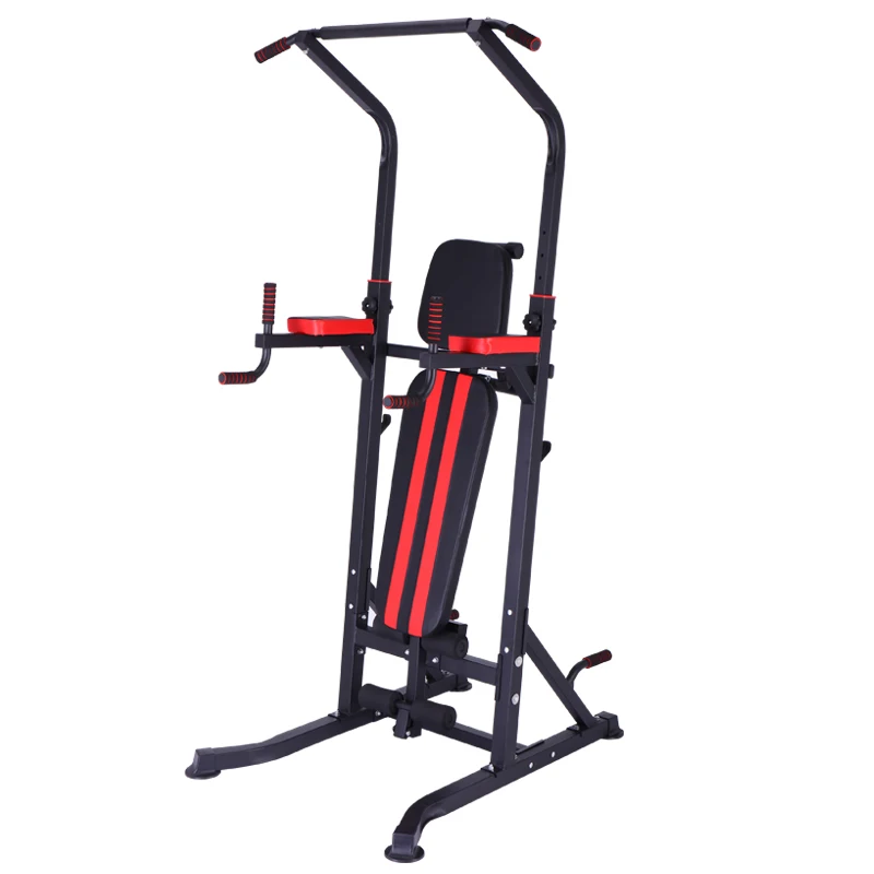 Chin-up Tower Fitness Workout Dipping Station Push Up Bar Multi Functional Power Tower