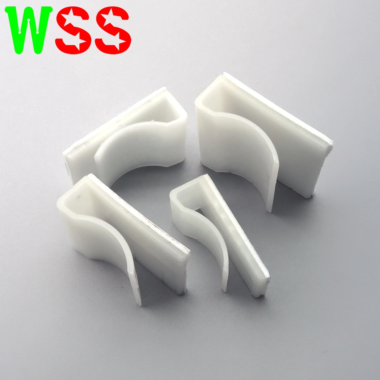 Nylon Self Adhesive Wire Saddle Cable Clamp Wire Clips for Car