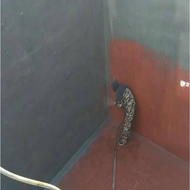 Polyurea Anticorrosion Coating For Leaking Foundation And Cofferdam In Acid-base Tank Farm
