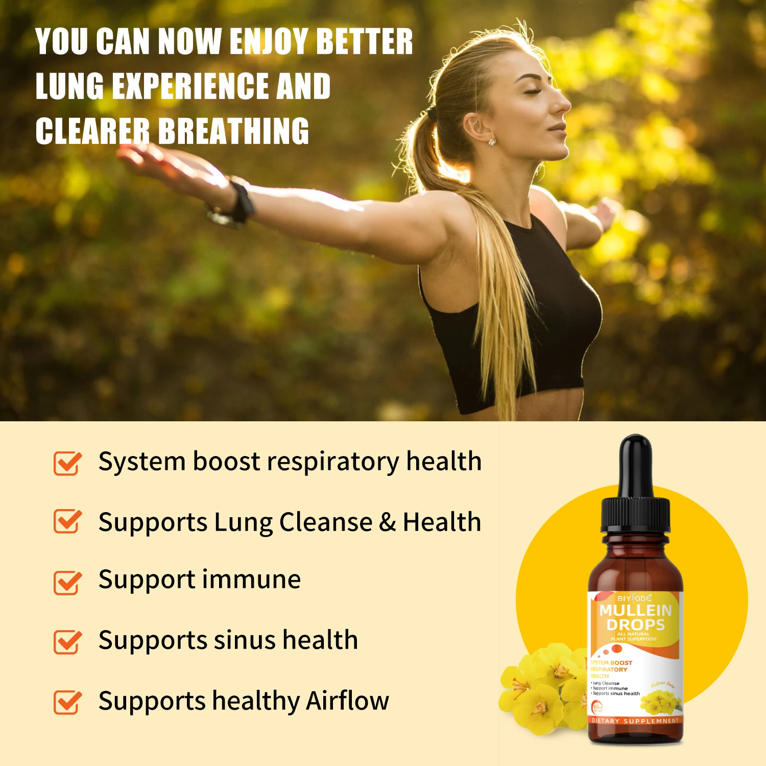 Mullein Leaf Extract Drops