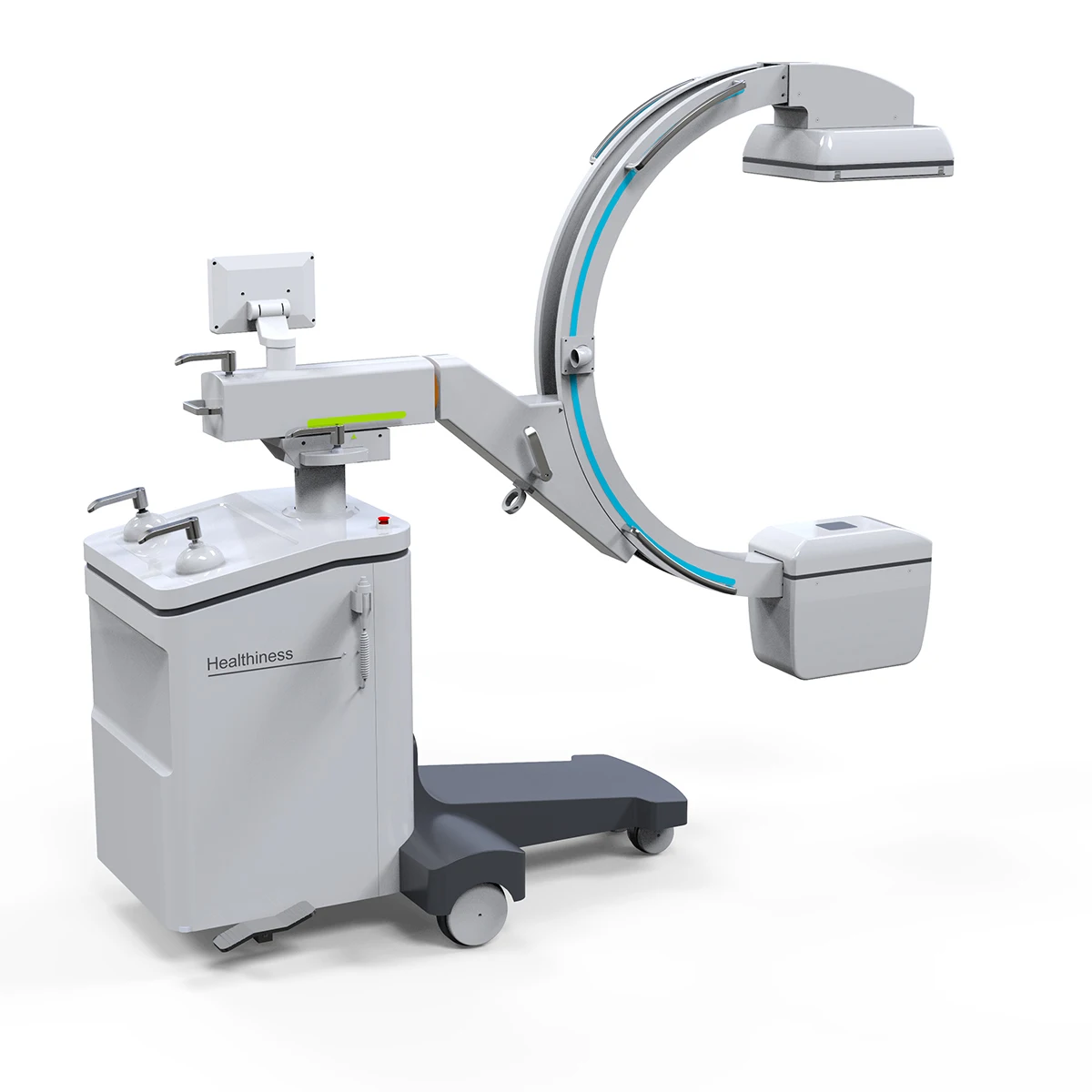 High Frequency 5.6kw Mobile Digital FPD C-arm fluoroscopy surgical x ray c arm machine MSLCX50