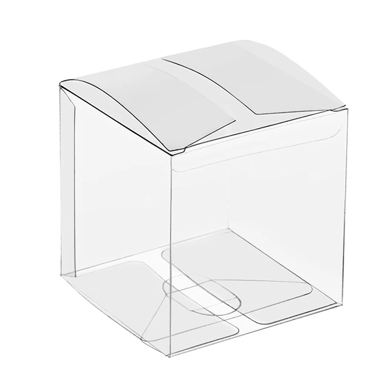 Clear Plastic Custom Transparent Gift PET PP Display Plastic Packaging Box For Candy