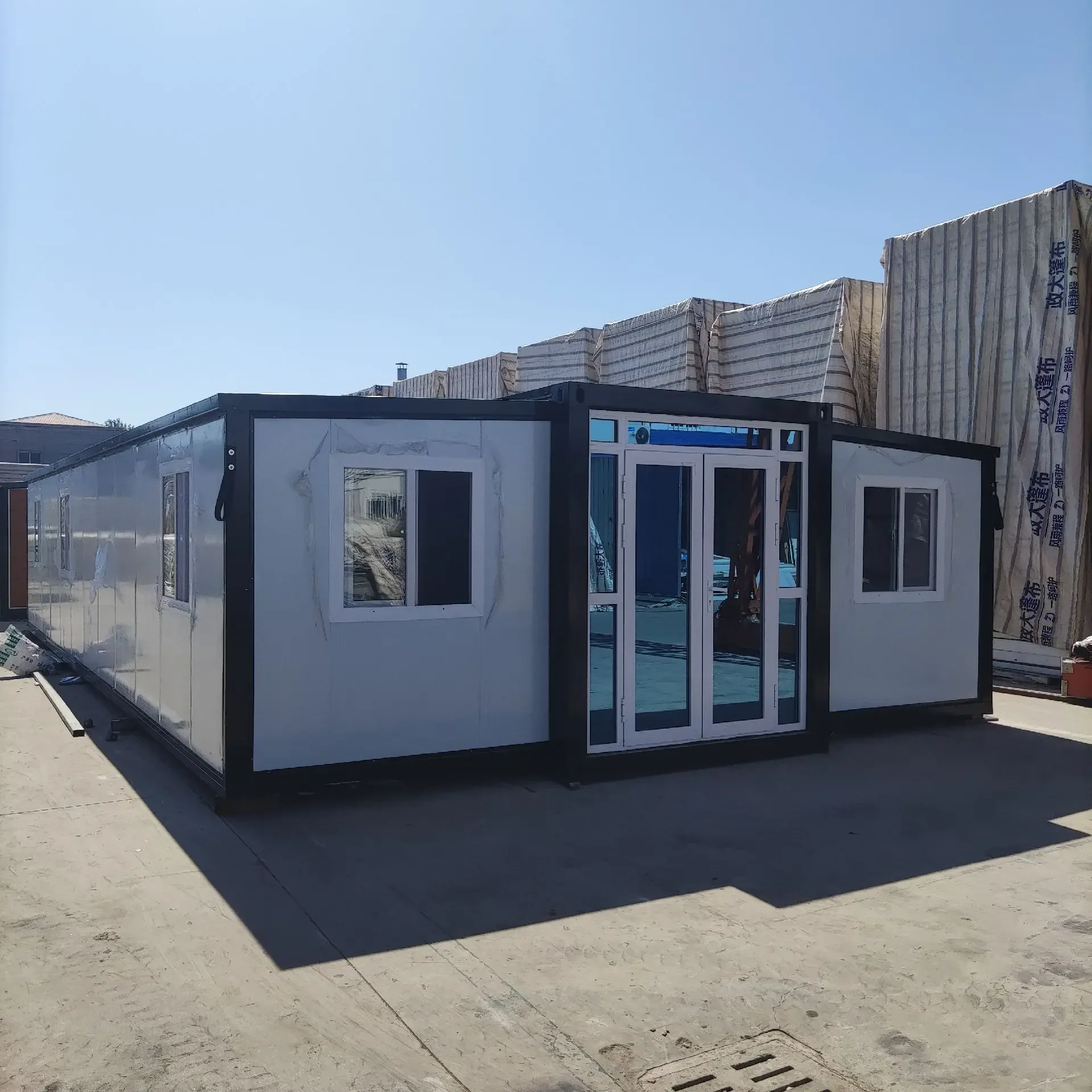 XH 20ft грузовой контейнер расширяемый сборный стальной складной сборный дом для дома вилла с 2 спальнями контейнерный дом для отелей распродажа