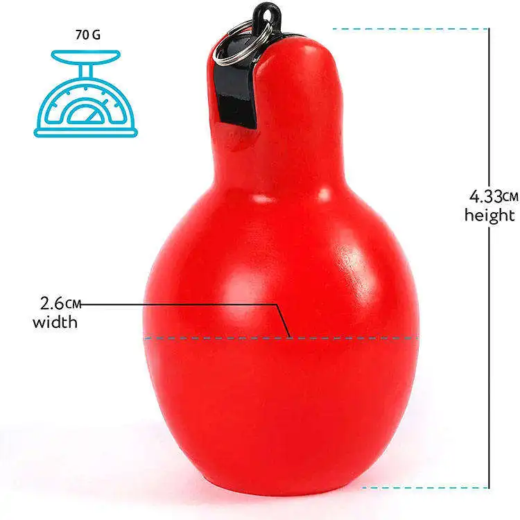 Hand Squeeze Whistle for Teachers Reference Customized Outdoor Sports Whistle