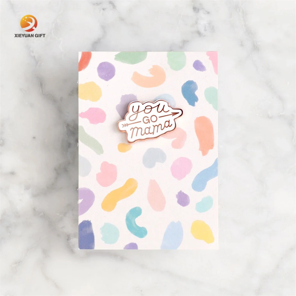 Badge factory custom design style shiny fashion brooch metal soft hard enamel badge lapel pin