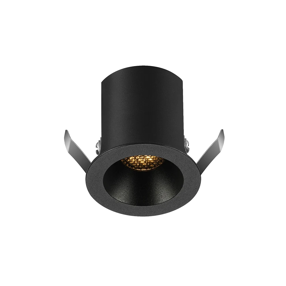 Vandolite 1/3W Mini Dimmable LED Recessed Spot Light Easy Mount Ceiling Downlight