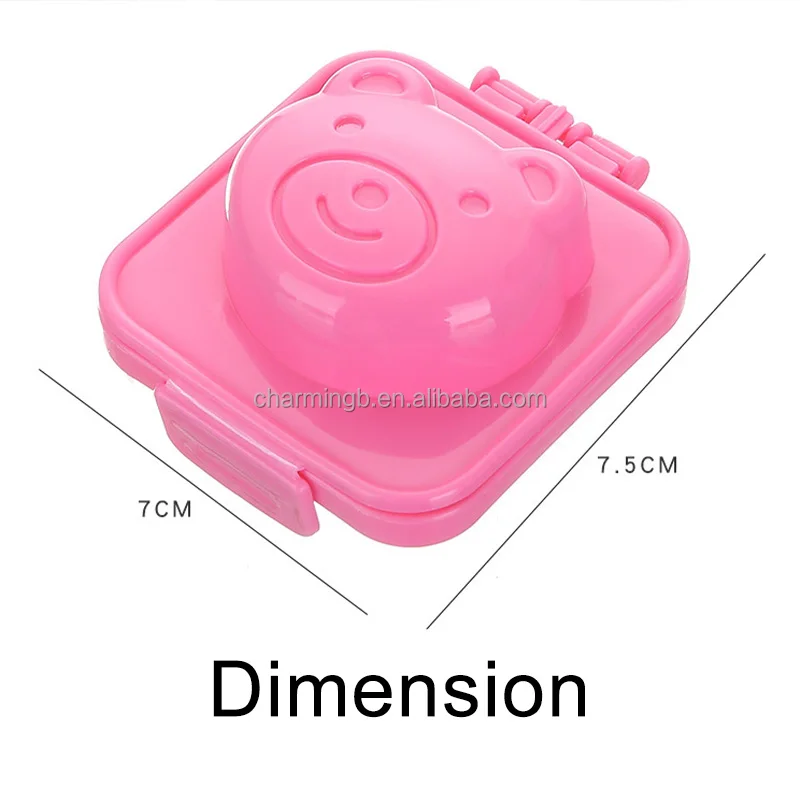 Cake Form Hard Boiled Egg Molder Cartoon Cute Boil Egg Mold
