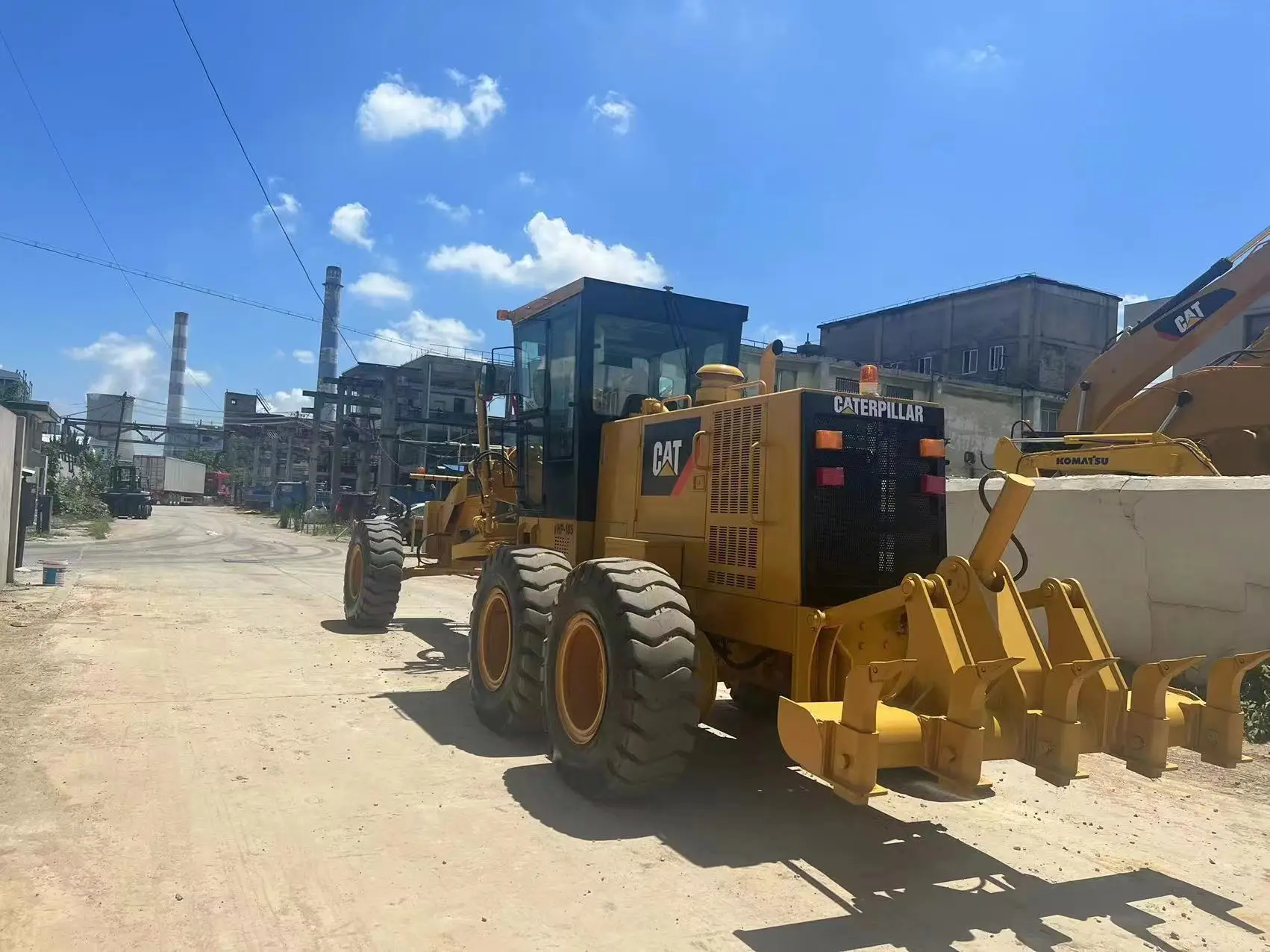 Used CAT140K motor grader high adaptable grading machine Caterpillar 140K reliable construction machinery with long service life