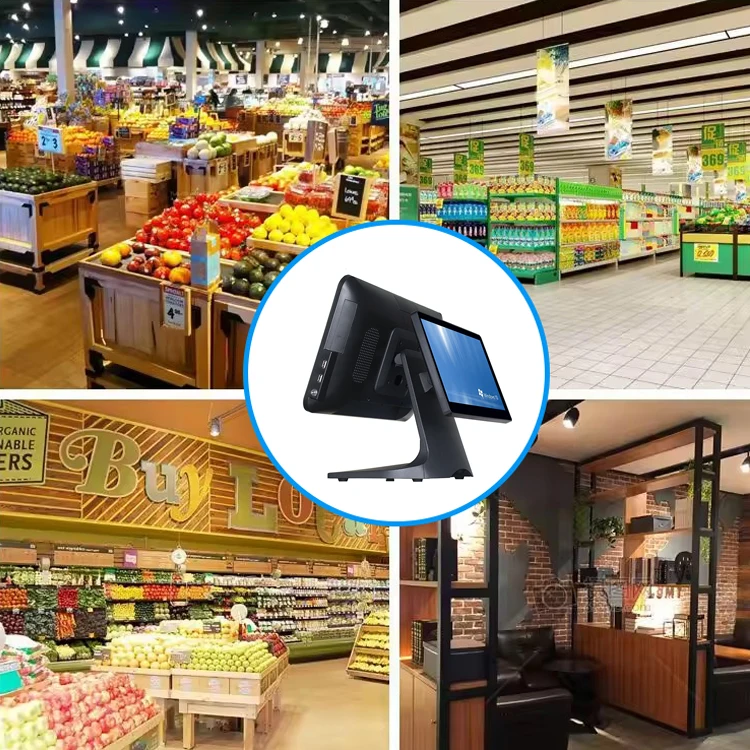 Wholesale Automatic Supermarket Computerized Cashier Payment Fiscal Cash Register Machine Pos System For Money