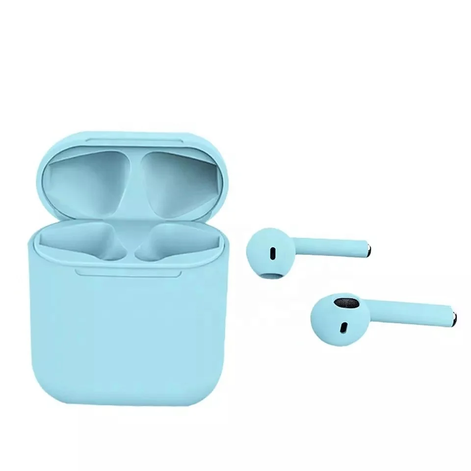 Новые macaron цвет штативы 12 СПЦ беспроводной bt мини стерео наушники