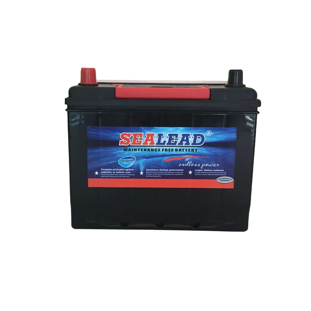 factory price high CCA  12V65AH sealed lead acid maintenance free car battery