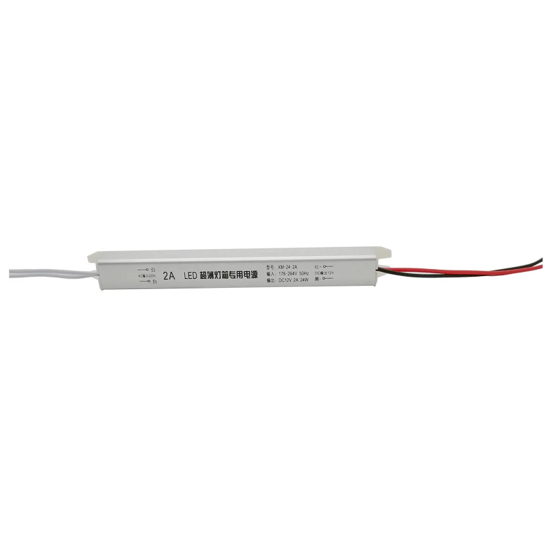 12v Ultra-thin Light Box AC 180V to 260V Mini LED Driver CE RoHS Approved 2A 24W for LED Strip Power Supply for Lighting Box