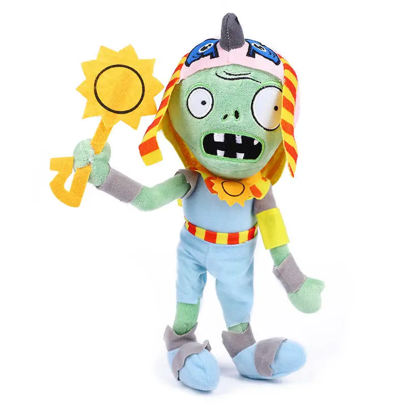 New 13-20cm Plants Vs Zombies Plush Toys Doll Pvz Sunflower Chompers Melon Peashooter Plants Soft Stuffed Toys For Children Kids