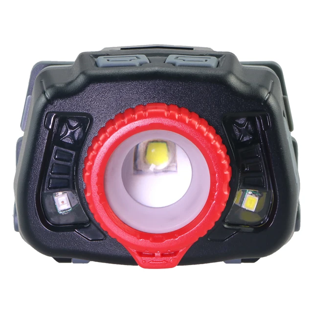 Focus Control Zoomable Rechargeable Fisher Headlamp Flashlight