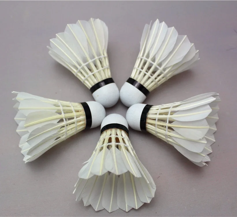 Factory Supply OEM Service Goose Shuttlecock Badminton Shuttlecock