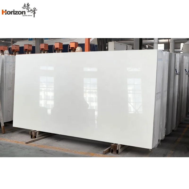 Horizon высокое качество calacatta сборный чистый цвет высокого качества кухня блеск кварцевые столешницы