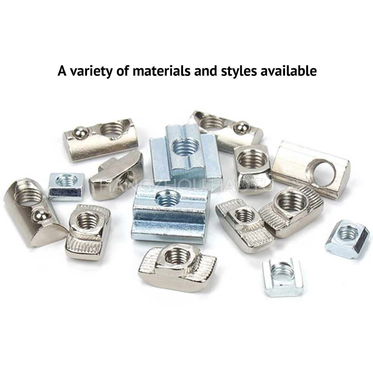 20 30 40 45 Series Aluminium Profile Fastener Furniture Hammer Head T-nuts