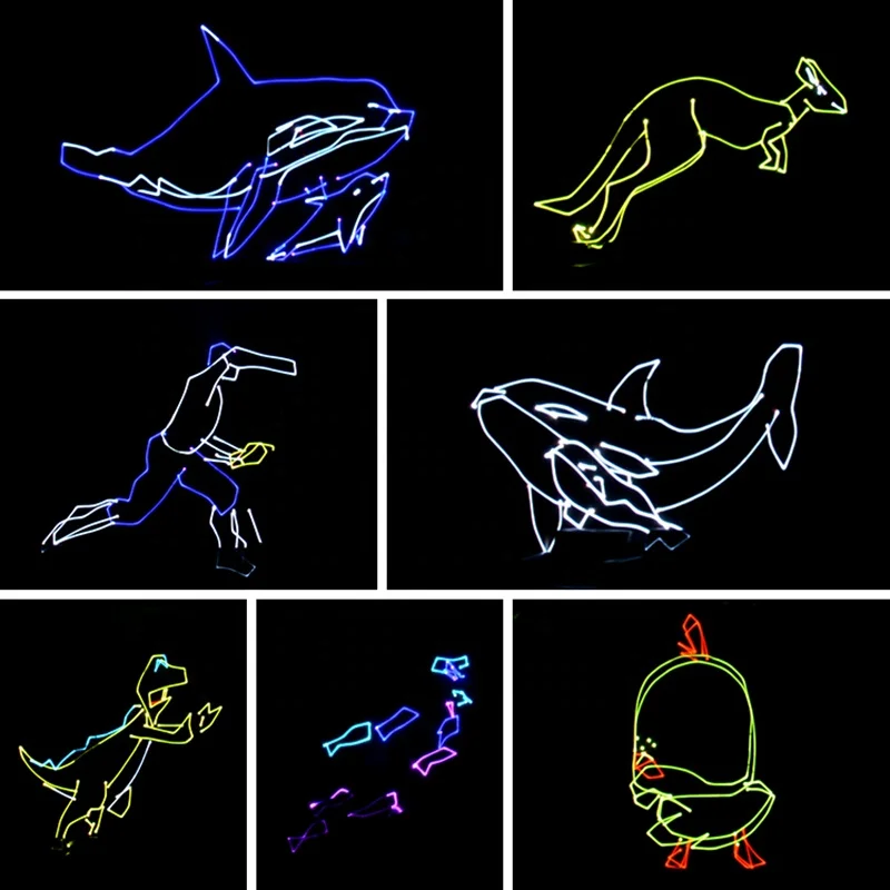 Big dipper B10W RGB laser light show system christmas outdoor laser stage lighting 10w waterproof full color animation laser