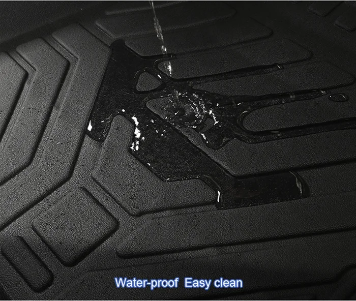 All Weather 3D TPE Car Mat Factory price healthy material XPE car floor liners odorless Rubber 3D Car Mat for PEUGEOT RIFTER