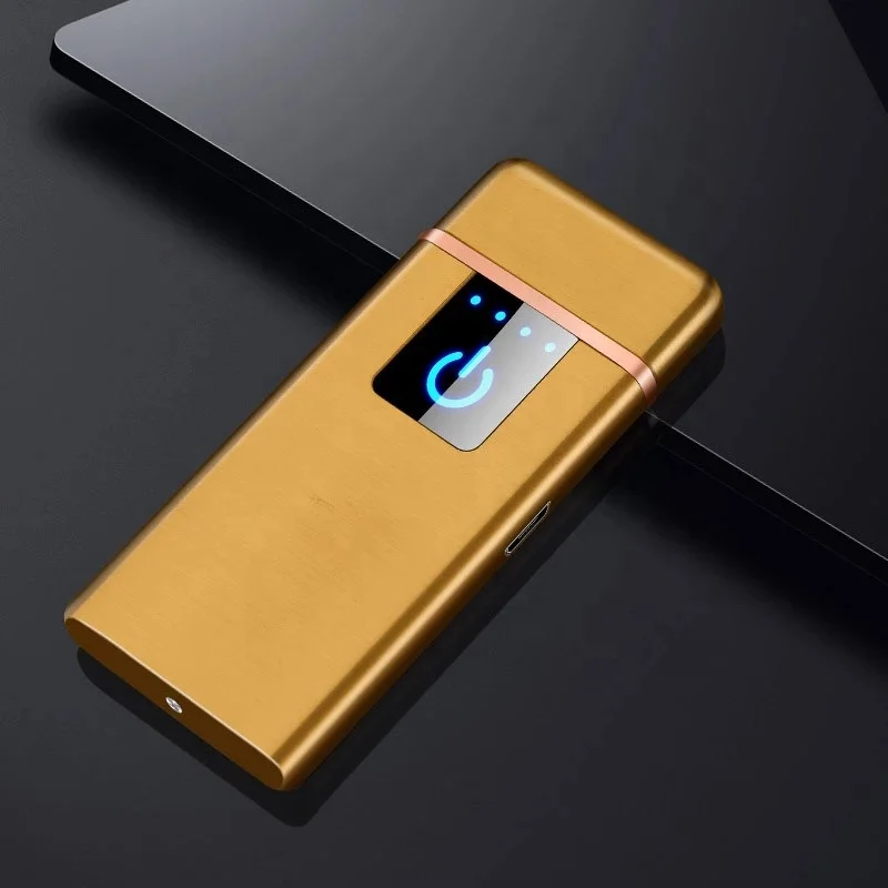 Electric Double-sided Tungsten Cigarette Lighter USB Charging lighter Portable Rechargeable Lighters