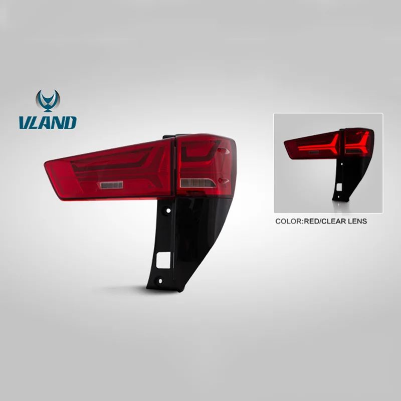 Vland Factory innova  Car Accessories 2016-up Led Tail light with plug and play design Rear Lamp for toyota innova