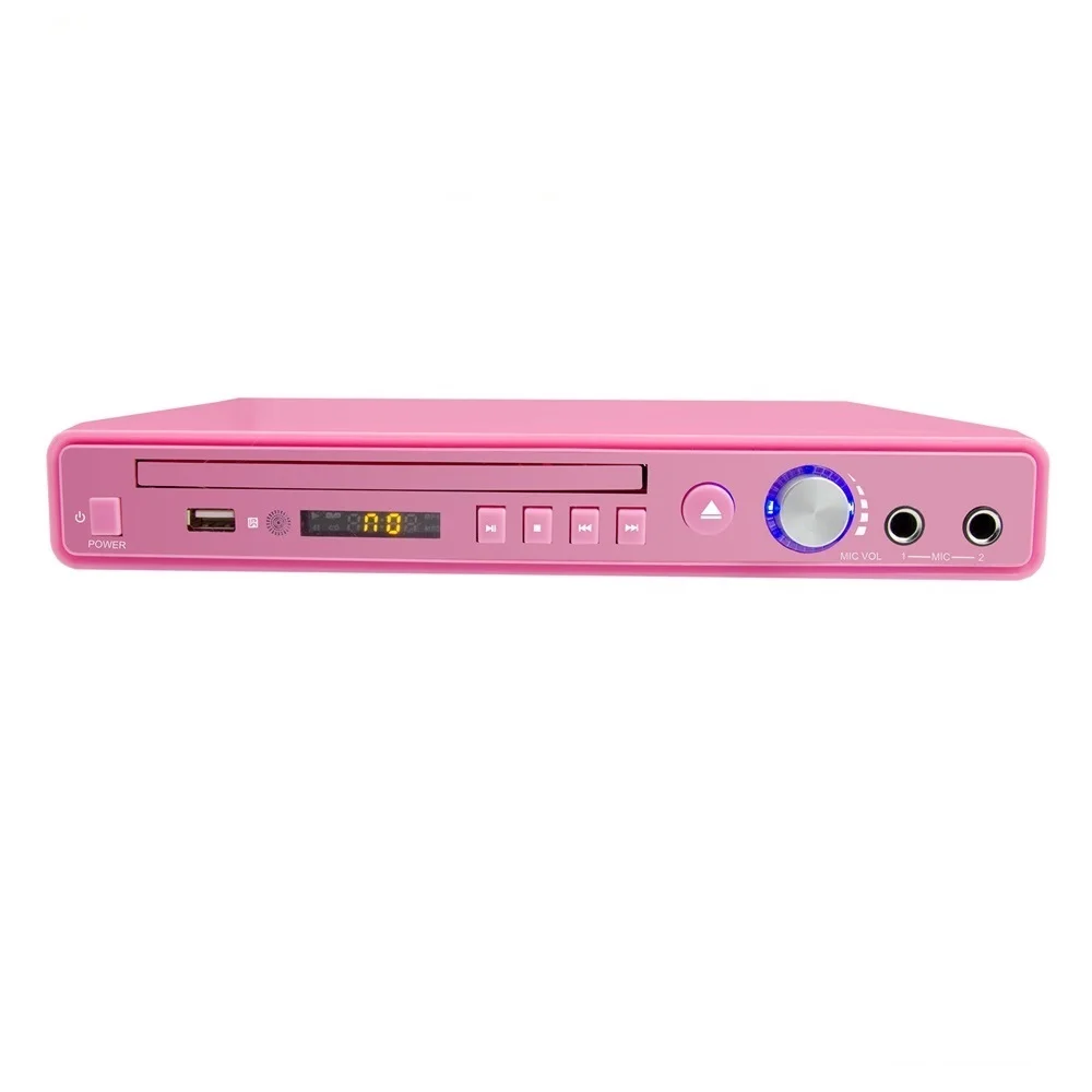 260*38 мм, металлический корпус, домашний DVD-плеер с USB, караоке