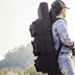 In Stock Mens Black Outdoor Traveling Hunting Shooting Tactical Bag Backpack
