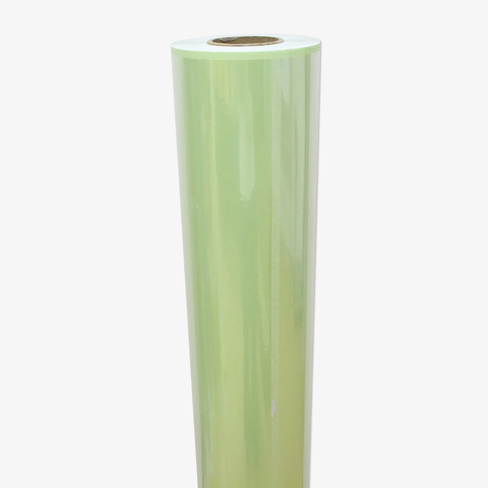 1.24m*45.7m PVC Printing Glow Dark Green Photoluminescent Film Self-Adhesive Vinyl Roll Reflective Material Safety