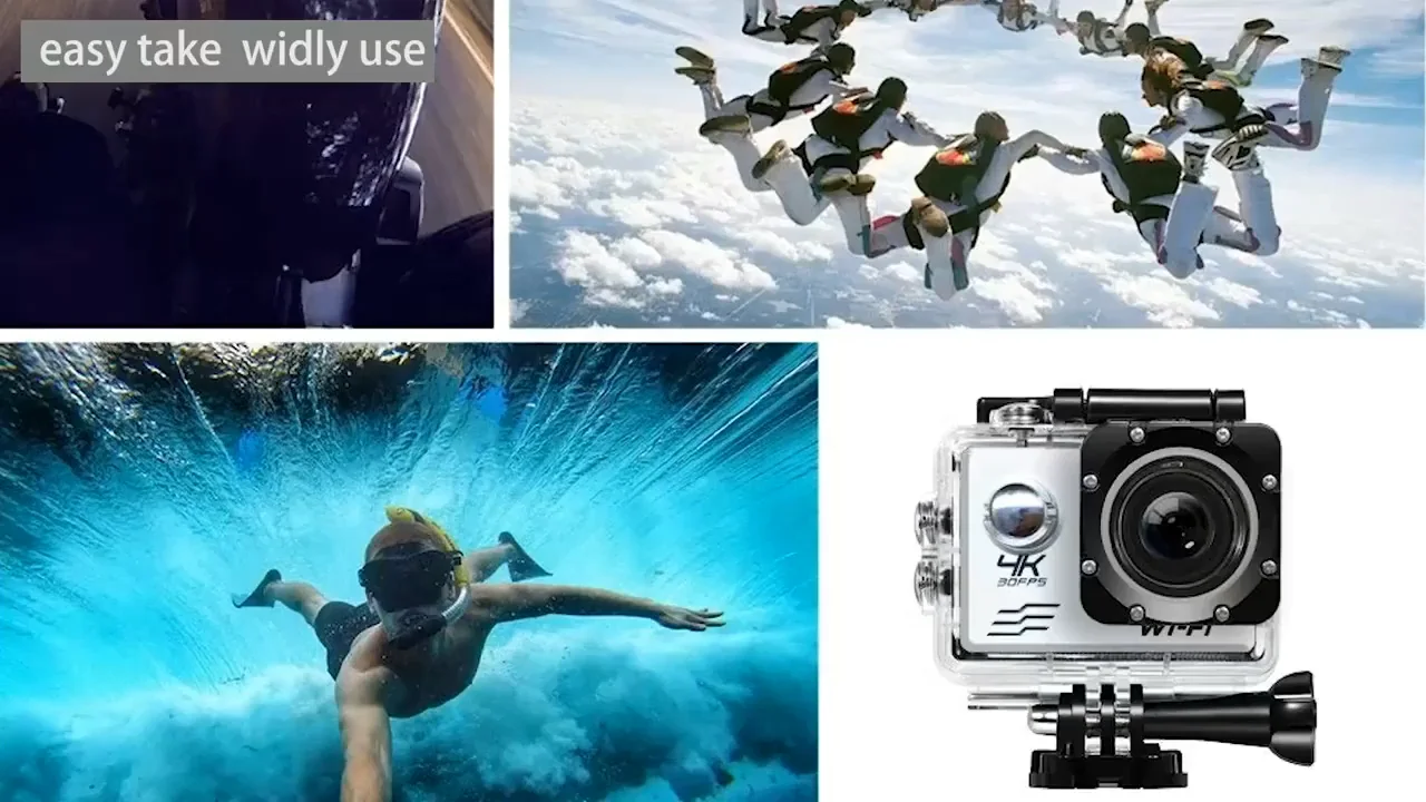  Скрытая камера 1080P Действие инфракрасное ночное видение WIFI Водонепроницаемая Спортивная мини