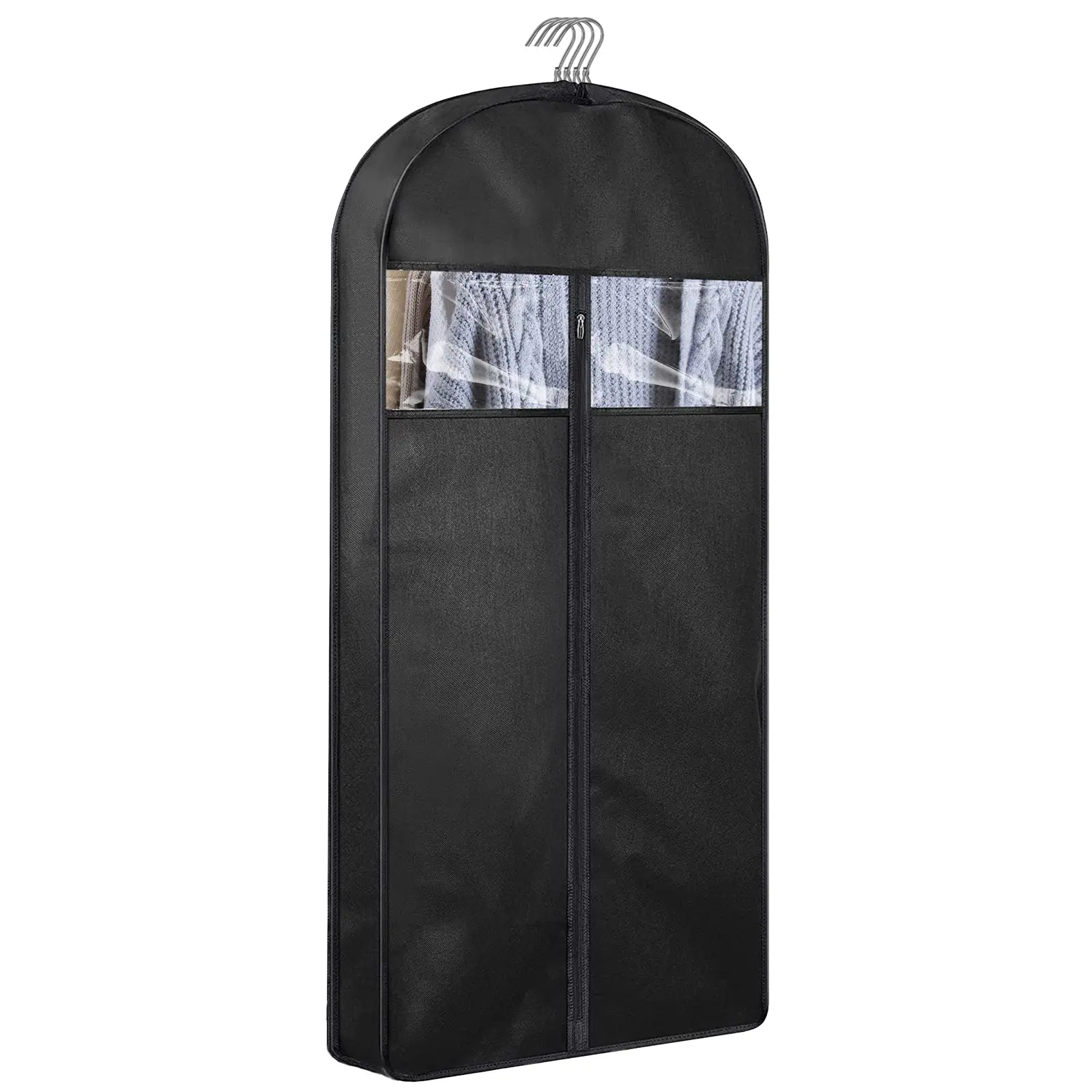 Quick Delivery Factory Wholesale Dustprofor Dress Cover bags Transparent, LDPE Cloth Protector Garment Suit Coat Dust Cover/