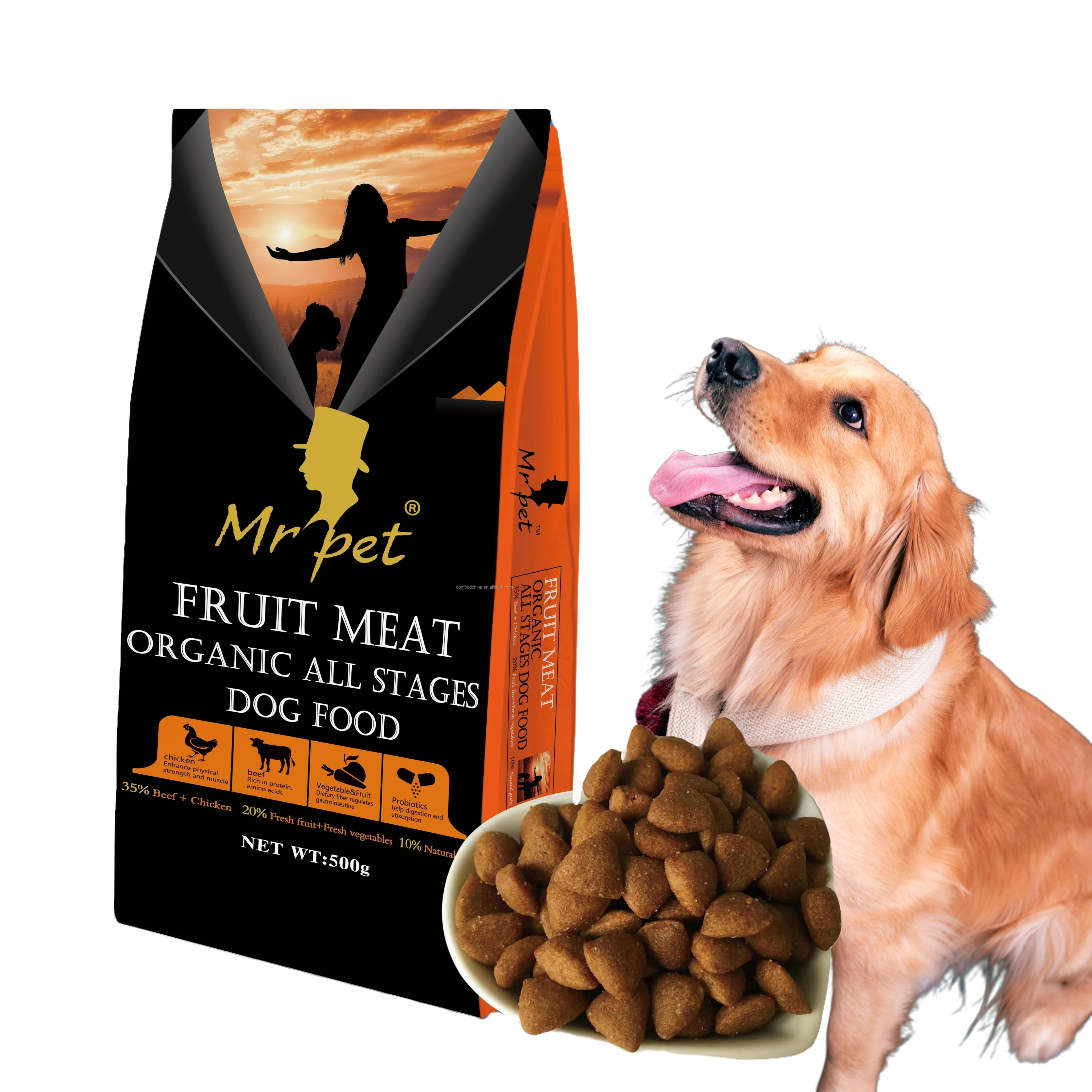 OEM OM бесплатные образцы Заводская линия производства корма для домашних животных гранулы различных вкусов различных форм натуральный сухой корм для собак