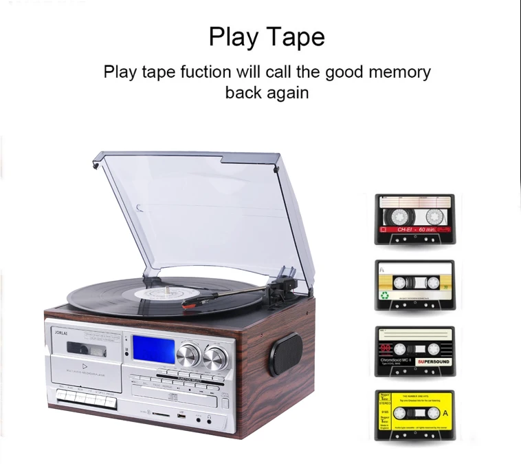 China hot-sale multiple platine vinyle three speed vinyl record player