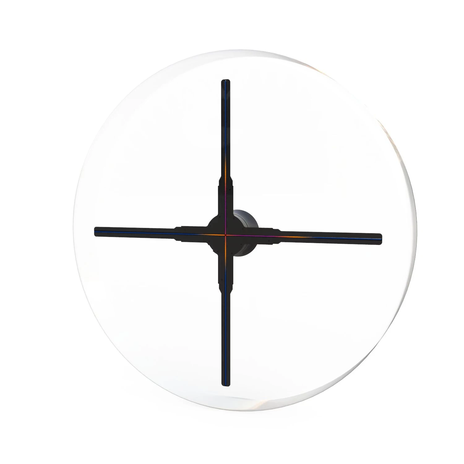 New 65cm LED Display 3D Hologram Fan Outdoor Waterproof Cover