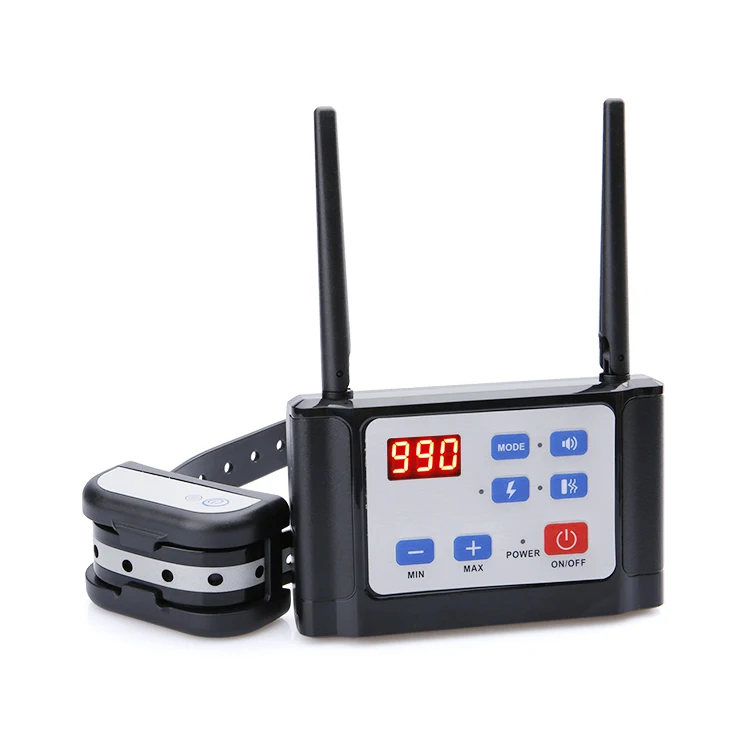 Invisible Wireless Electric Dog Fence System Outdoor Dog Training Remote Control Beep Dog Shock Collar Electric Pet Fence