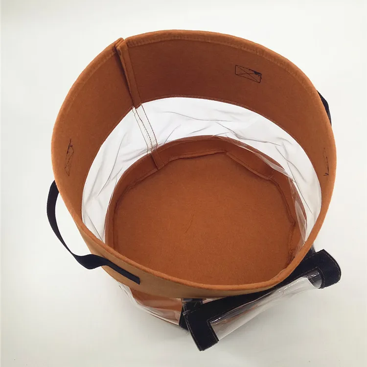 Hot Sale Nursery Aeration Fabric Round Grow Pots Fiber Planting Bags Garden Potato Mushroom Felt Planter Grow Bags