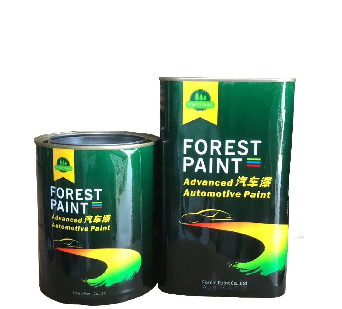 China Manufacturer Supply White Pearl Acrylic 2k Car Paint and Metallic Colors Acrylic Auto Car Lacquer