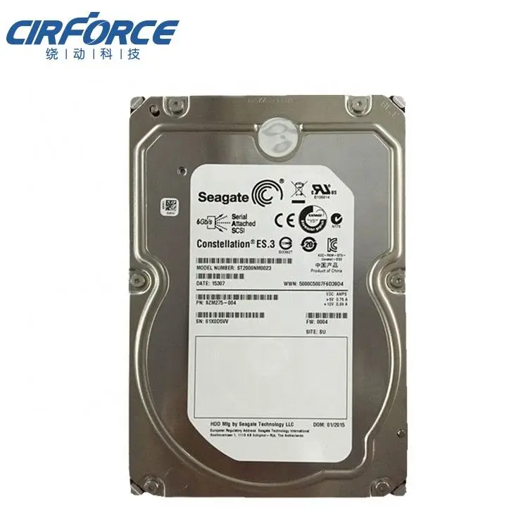 ST2000NM0023 2 ТБ 7,2 K SAS 3,5 6G ST2000NM0023 HDD