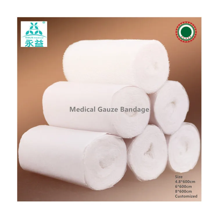Медицинская неклейкая марлевая повязка-4,8*600 см * 1 шт.