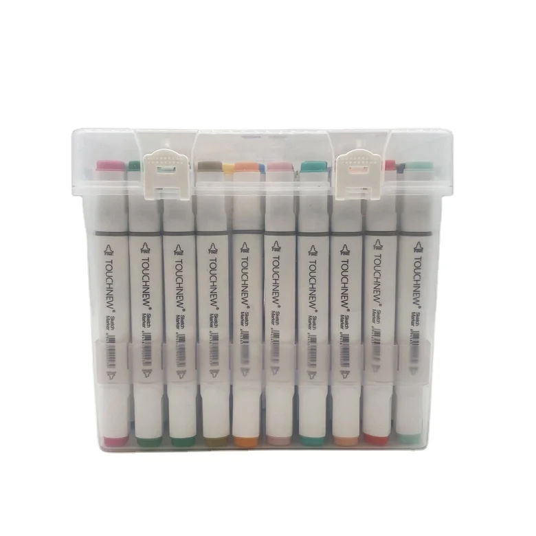 Well Packaged Durable 60 Color Schoolchild Easy To Use Marker Pen Sets