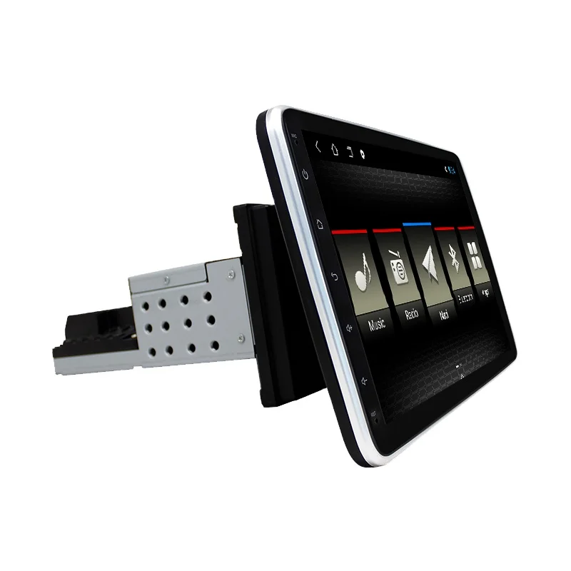  Универсальная Фиксированная панель 10 дюймов 1 din android автомобильная аудиосистема радио автомобильный мультимедийный
