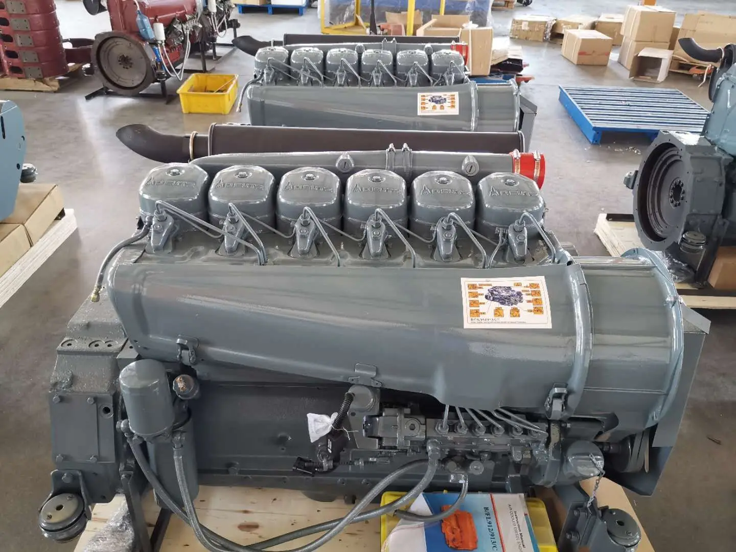 water pump agriculture irrigation pump motor machinery engines dowers air cooled deutz 6 cylinder  diesel engine F6L913 for sale